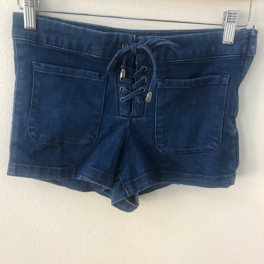 Women's denim shorts